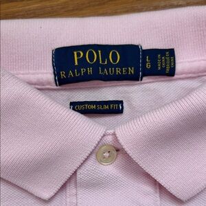 Polo by Ralph Lauren Light Pink Polo Shirt